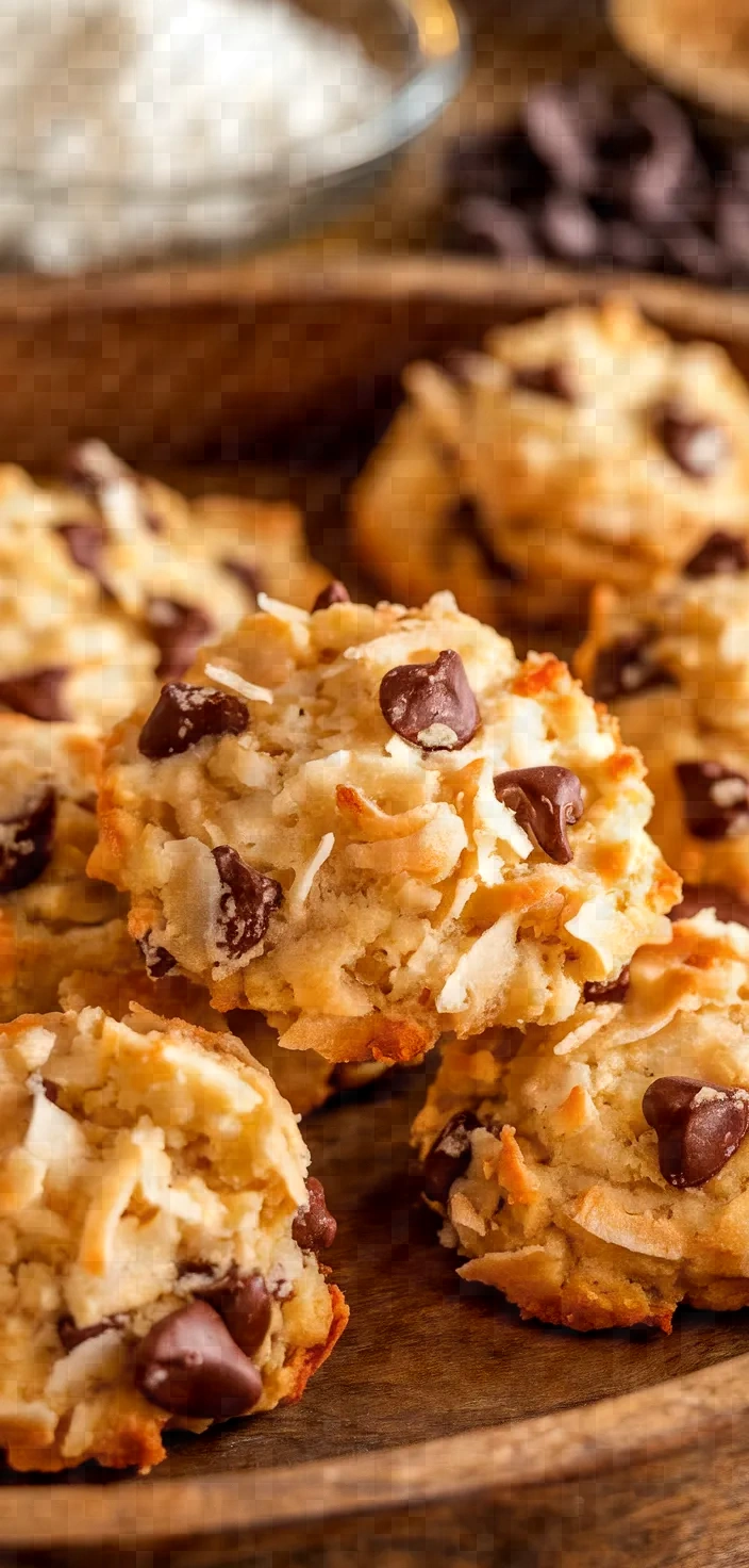 Photo of Chewy Coconut Cookies Recipe