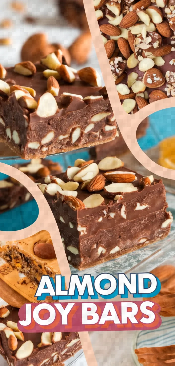 A photo of Almond Joy Granola Bars Recipe