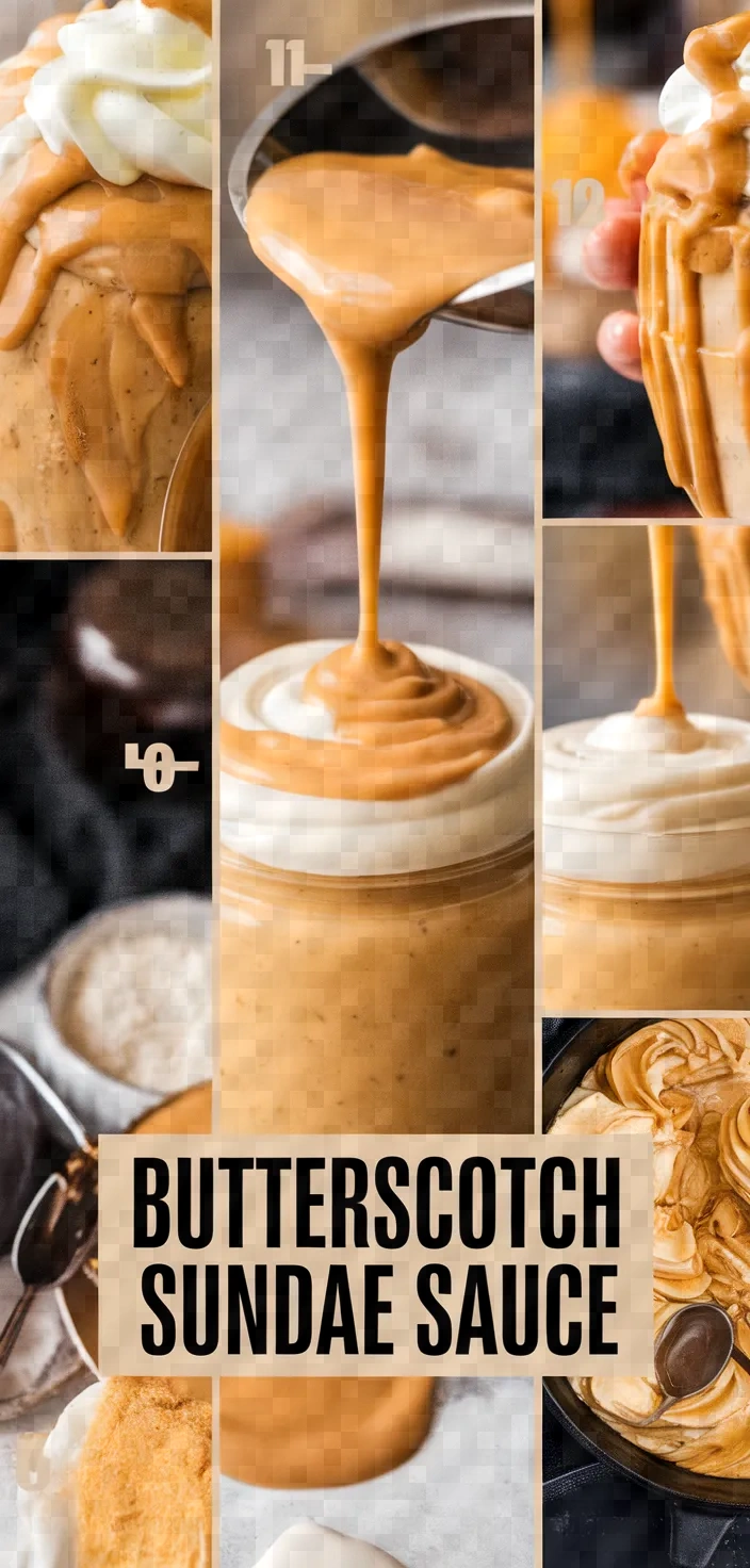 A photo of Butterscotch Sundae Sauce Recipe
