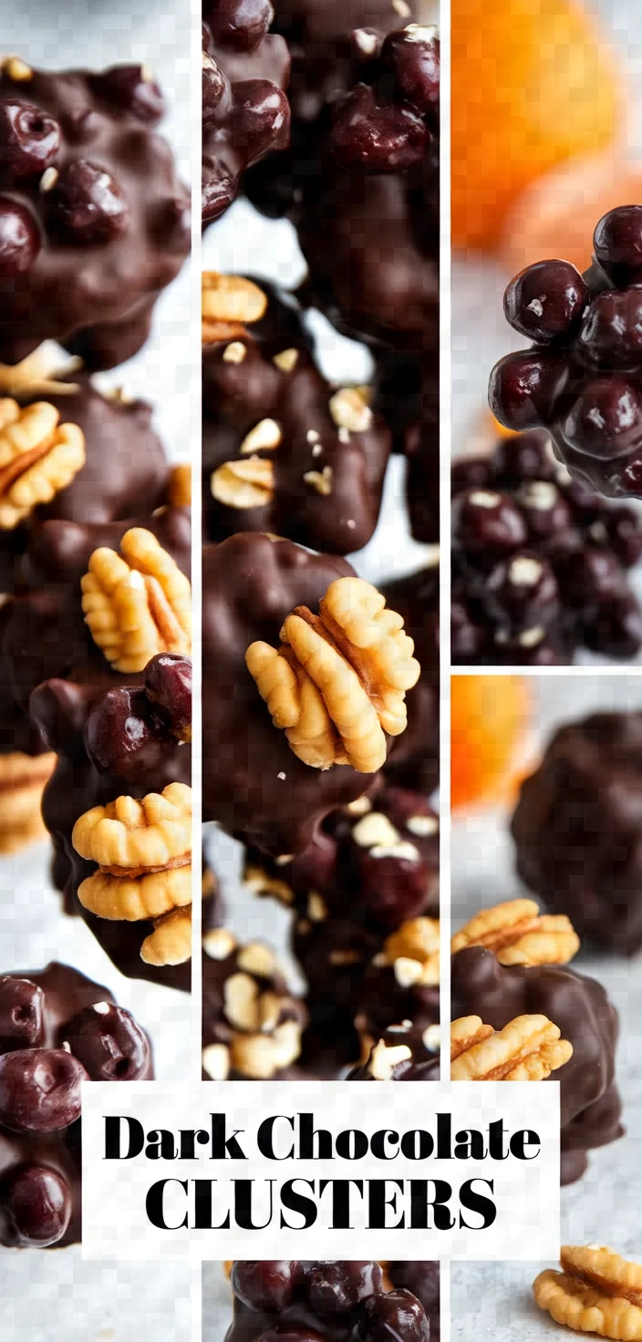 A photo of Dark Chocolate Fruit Nut Clusters Recipe