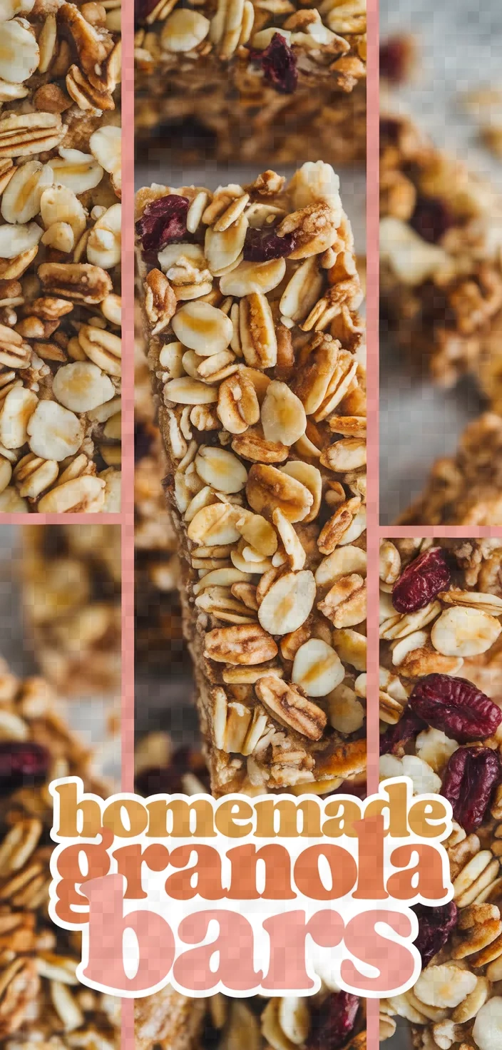 A photo of Homemade Granola Bars Recipe