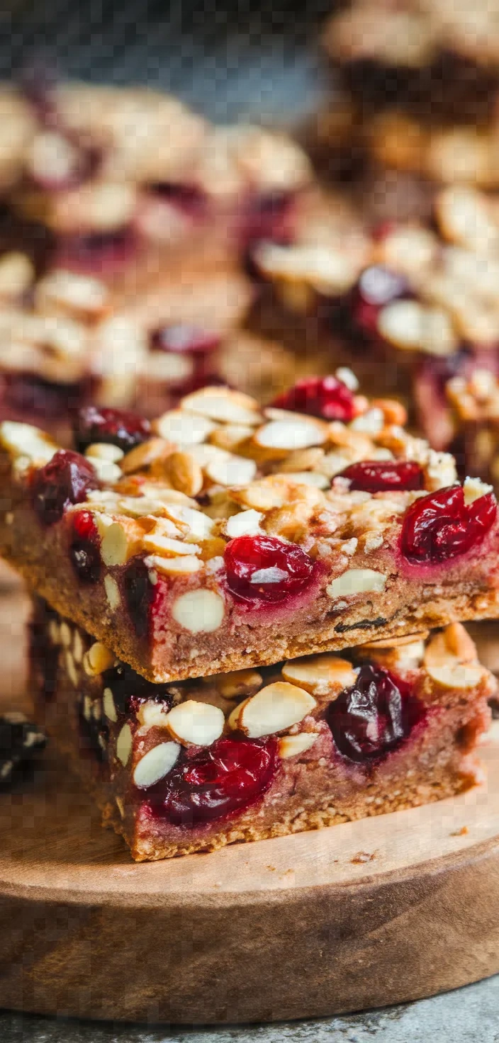 Photo of Cranberry Almond Bars Recipe