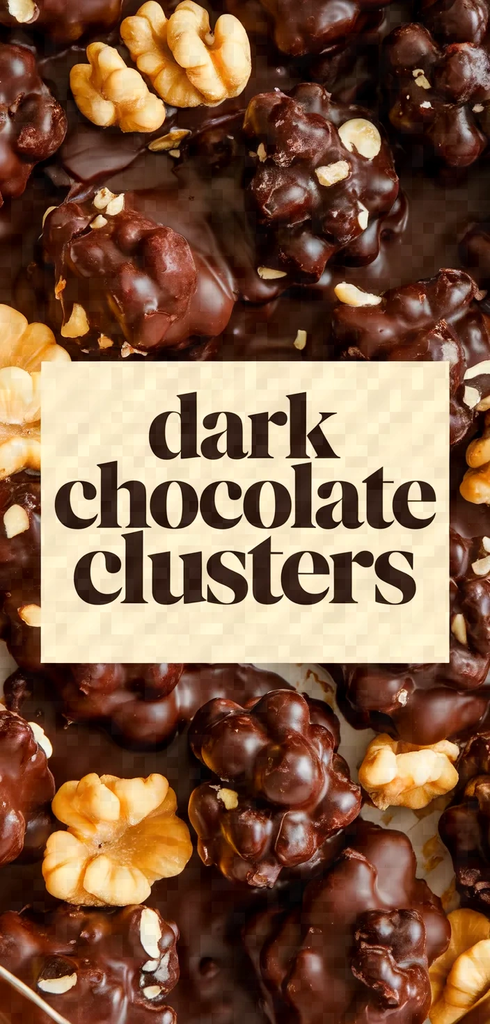 Dark Chocolate Fruit Nut Clusters Recipe