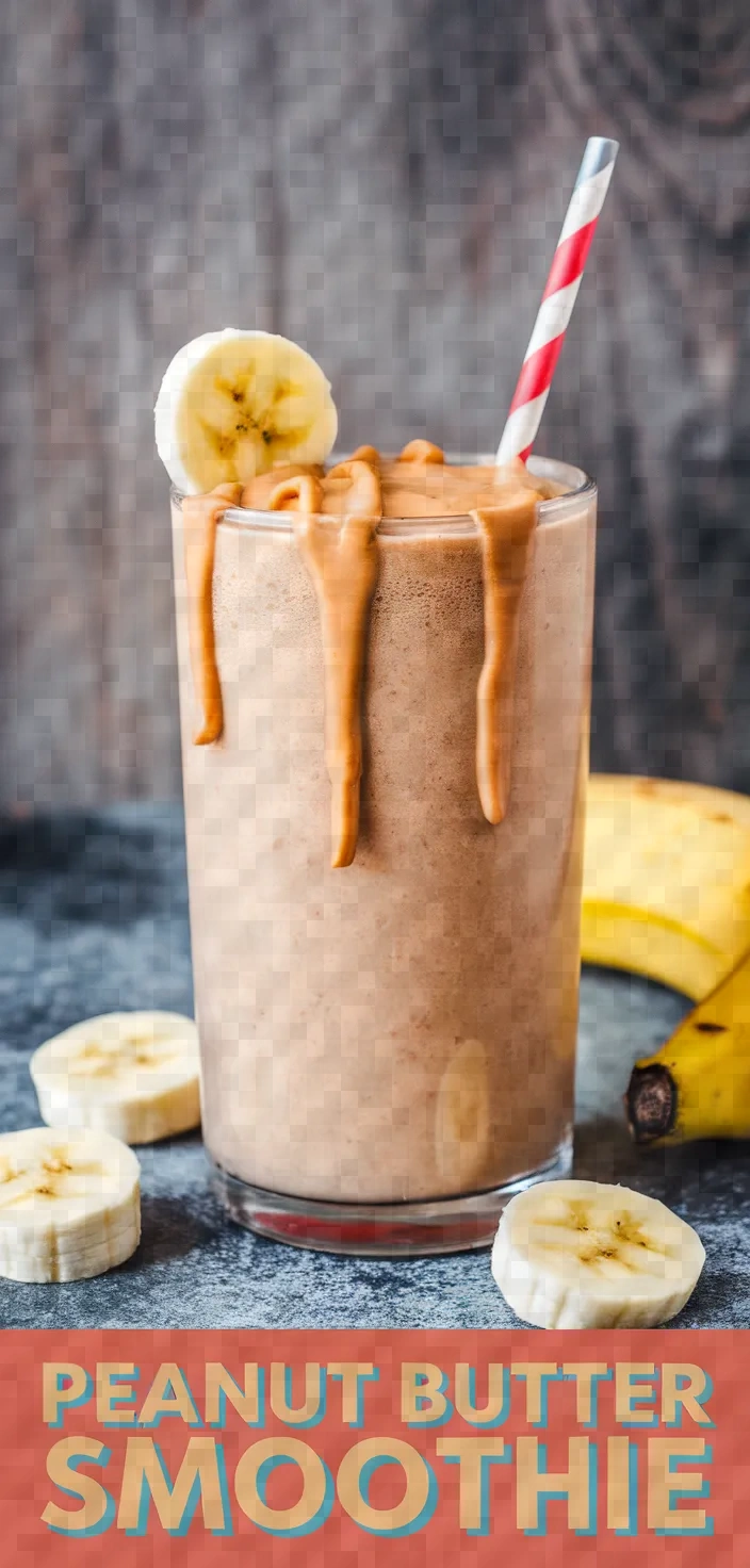 Peanut Butter Banana Smoothie Recipe