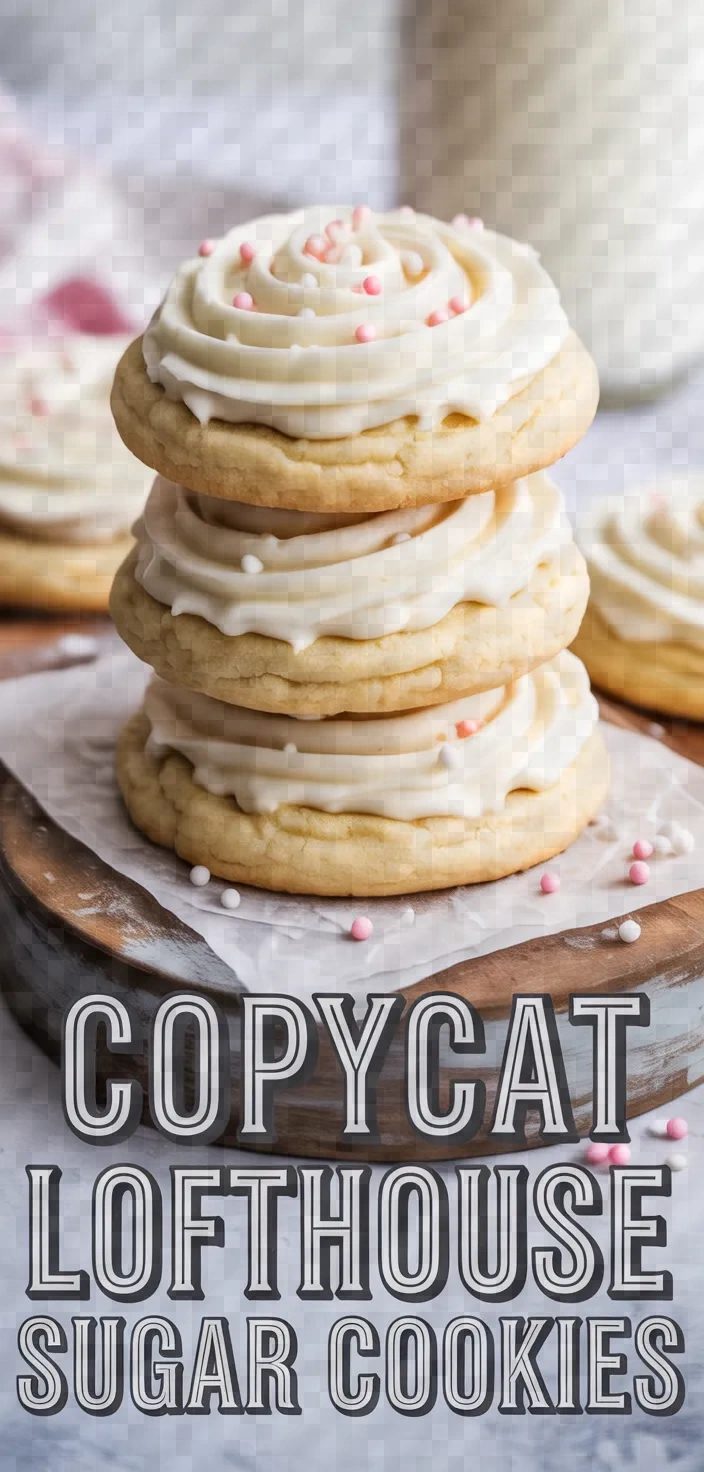 A photo of Copycat Lofthouse Sugar Cookies Recipe
