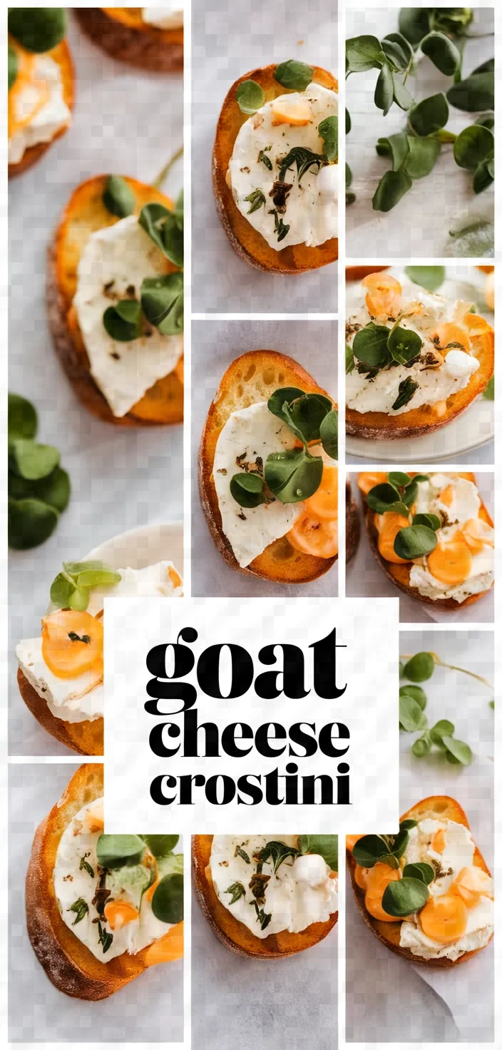 A photo of Goat Cheese Crostini Recipe