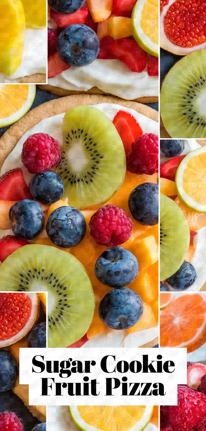 A photo of Sugar Cookie Fruit Pizza Recipe