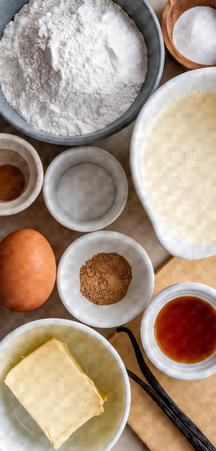 Ingredients photo for Eggnog Pancakes Recipe