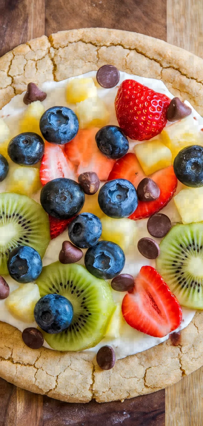 Sugar Cookie Fruit Pizza Recipe
