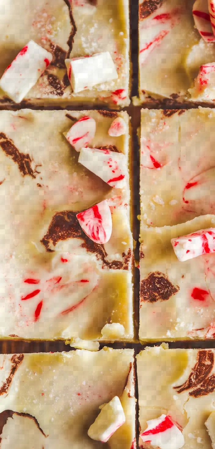 Photo of White Chocolate Peppermint Fudge Recipe