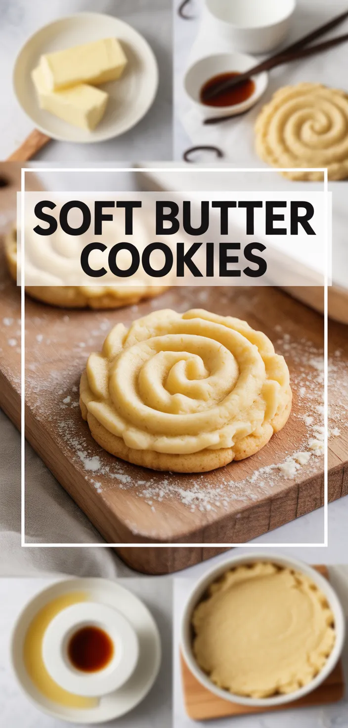 A photo of Soft Butter Cookies Recipe