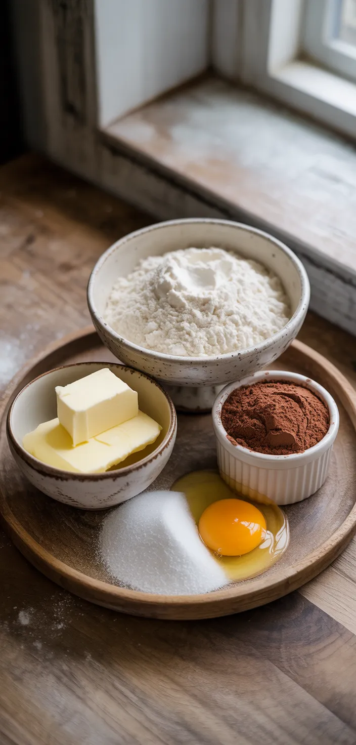 Ingredients photo for Soft Butter Cookies Recipe