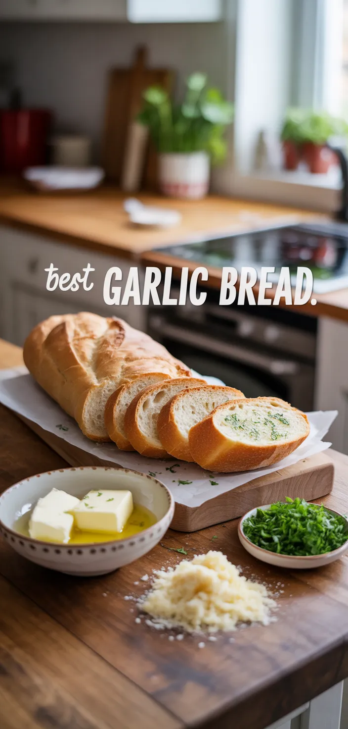 Ingredients photo for The BEST Garlic Bread Recipe